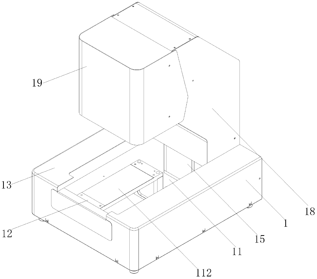 3D glass profile measuring instrument and application method thereof