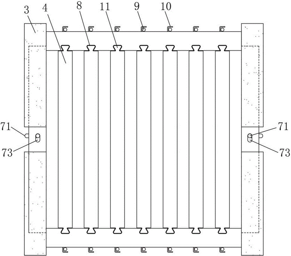 Gas filtering device