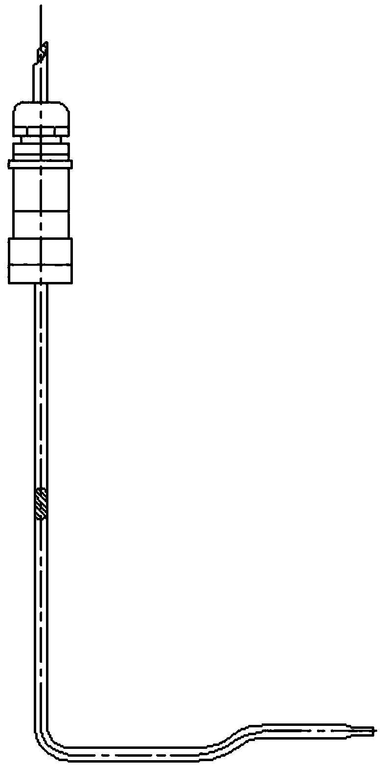 Railway turnout snow melting locking frame heating mechanism