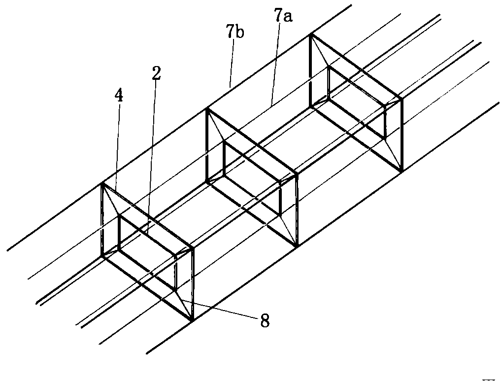 Device and method for selective catching test of ground cage fishing gear