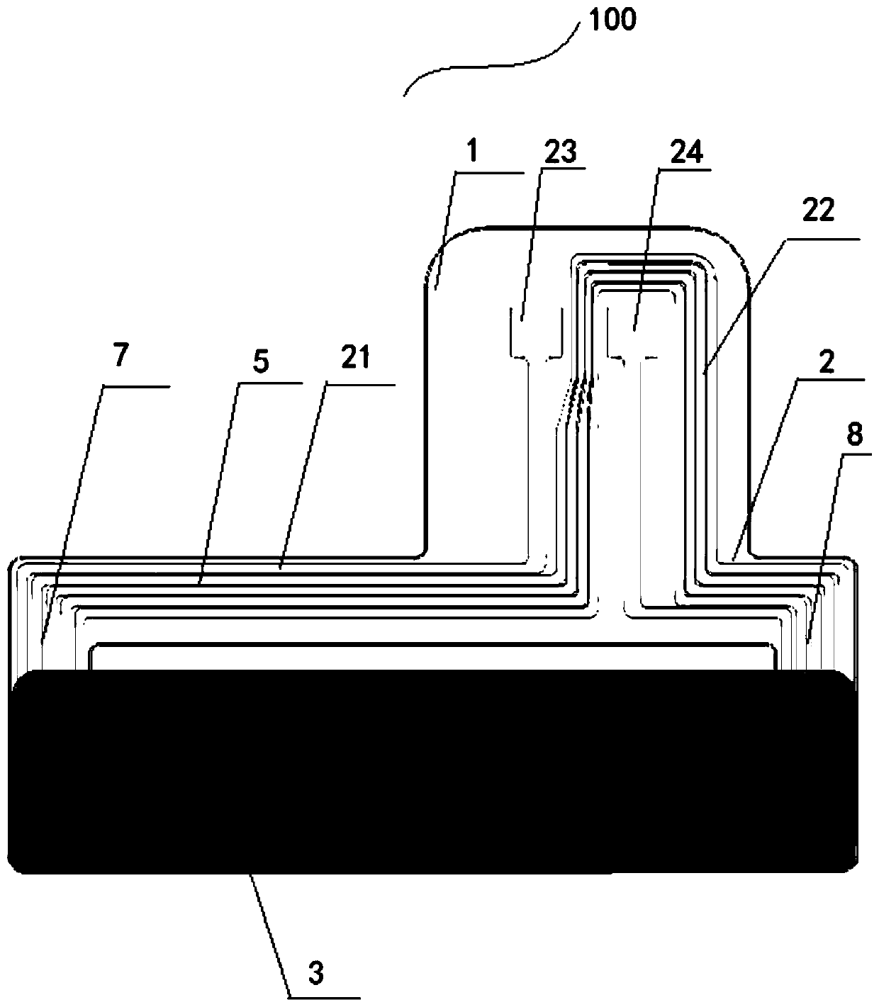 Electronic device having miniaturized near field communication antenna