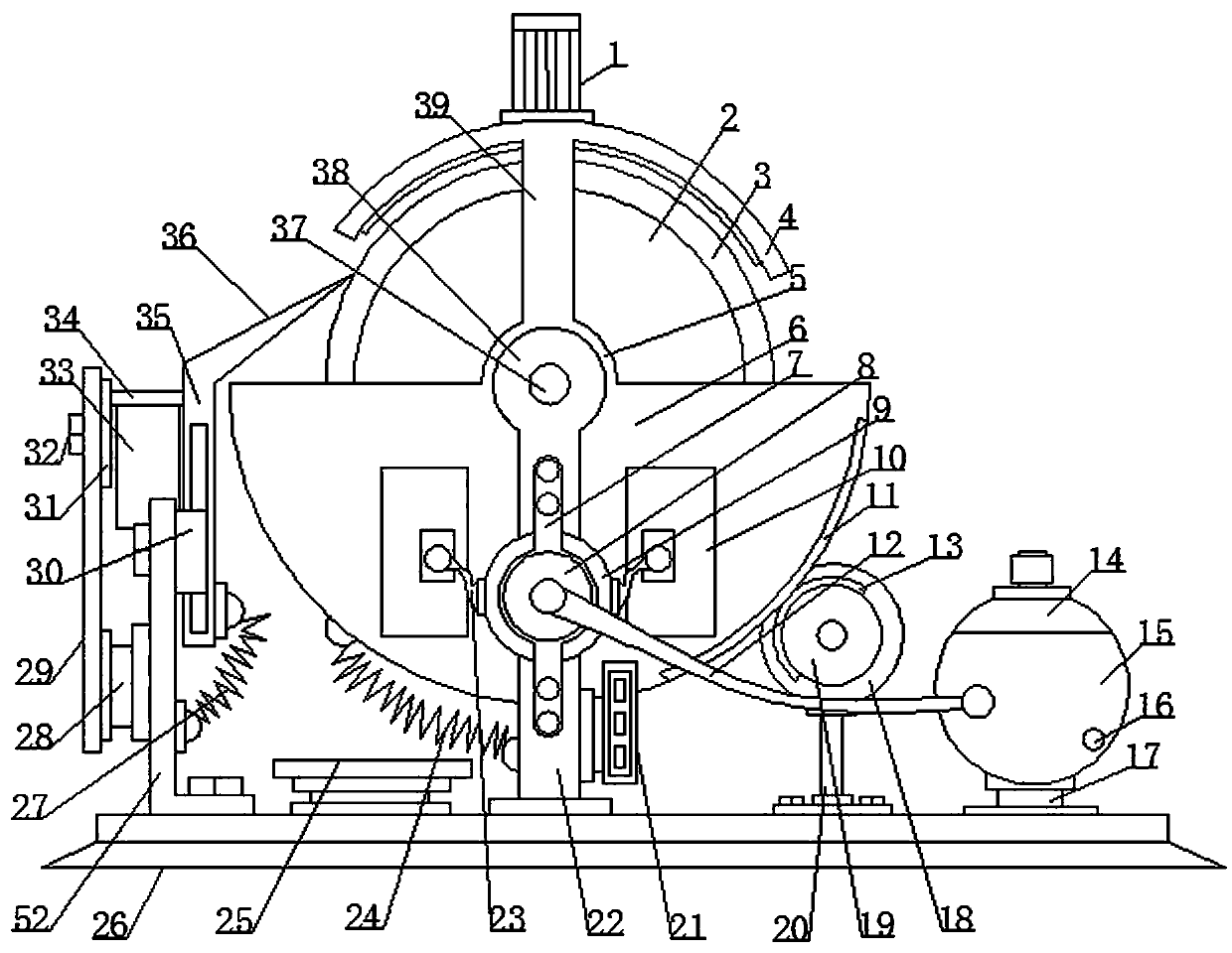 Workpiece polishing detection device for machine manufacturing