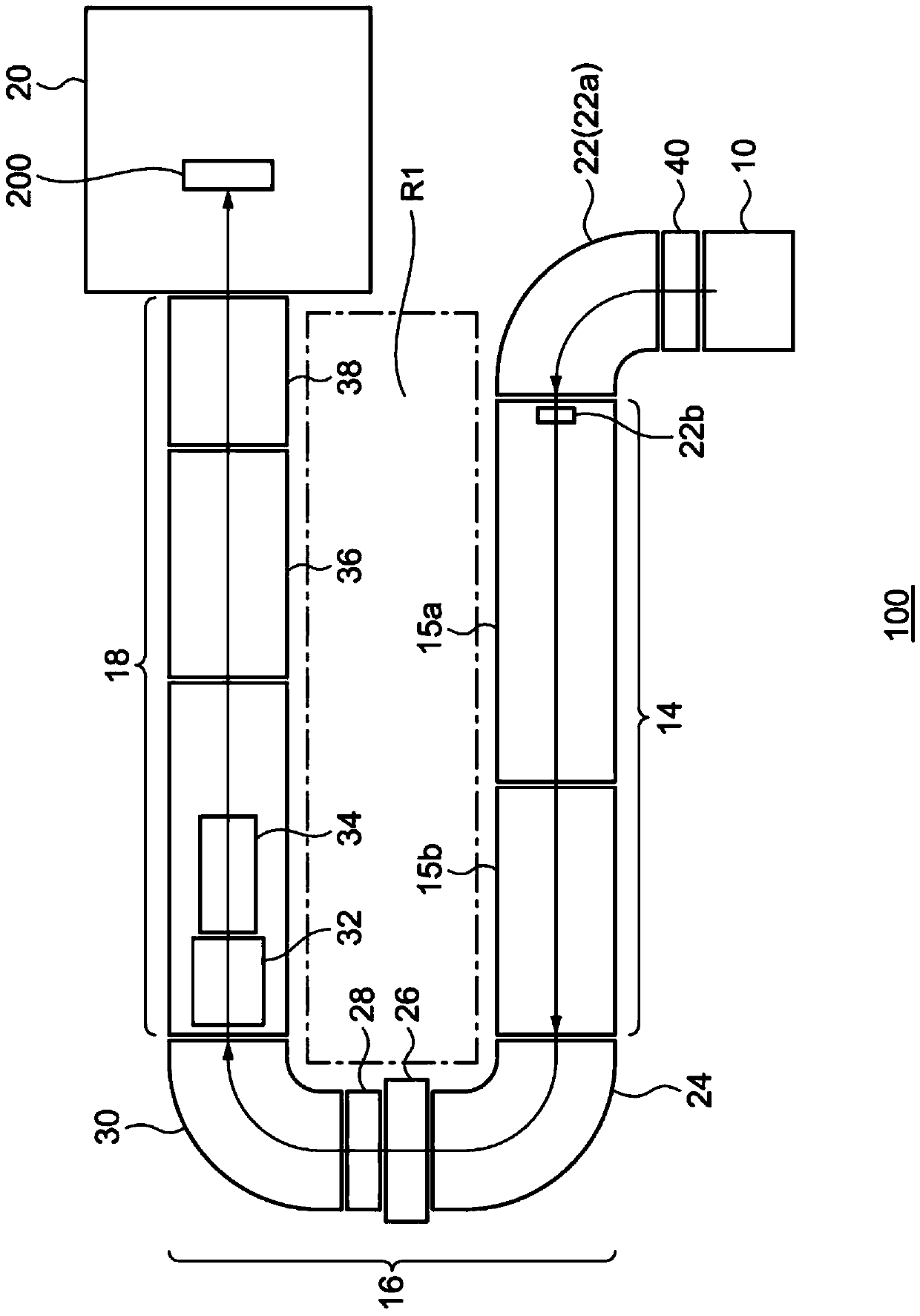 High-energy ion injection device