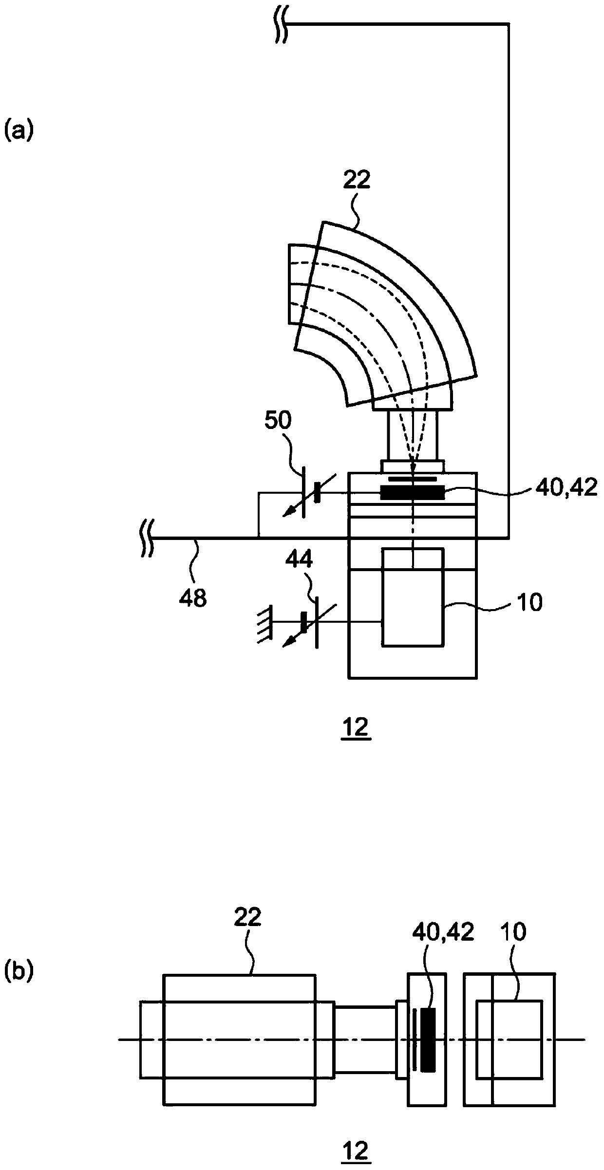 High-energy ion injection device