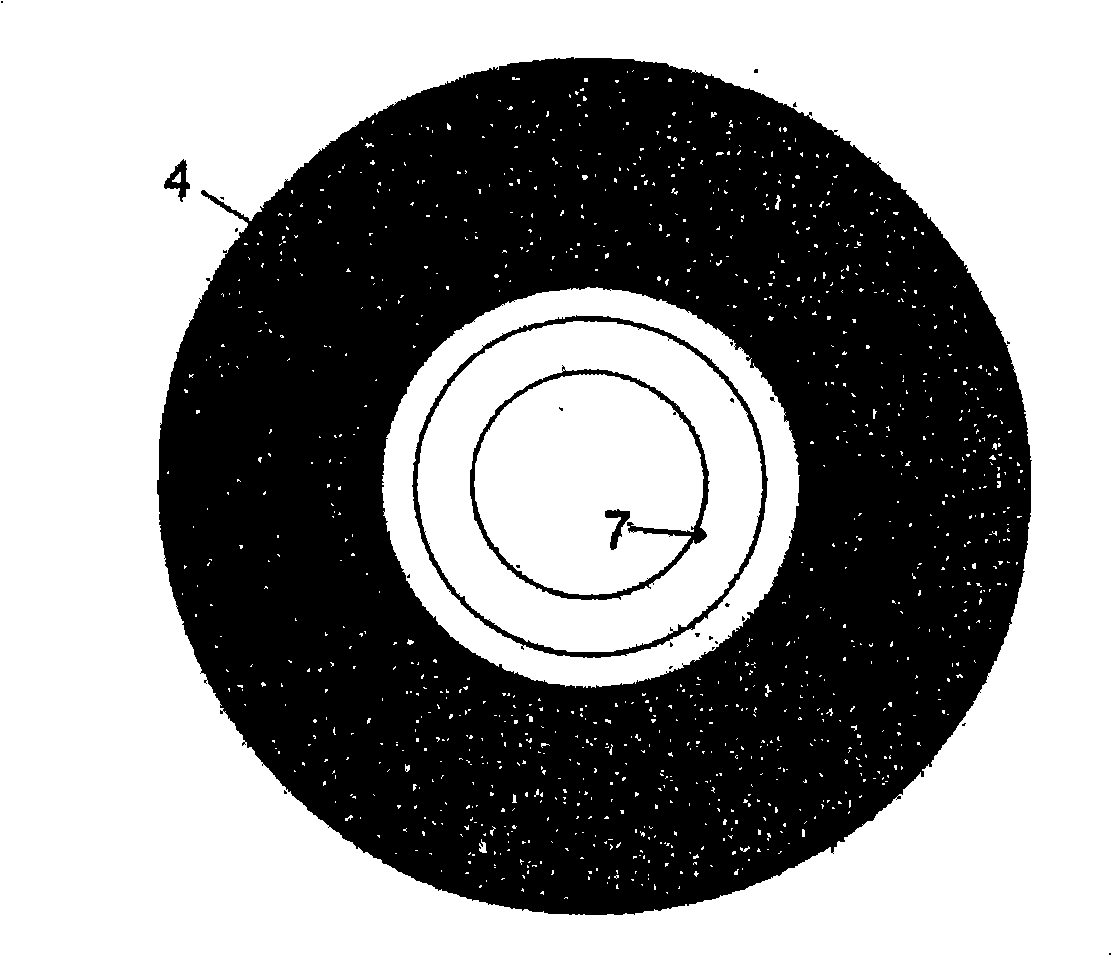 A chamber of a peristaltic pump for tire pressure adjustment