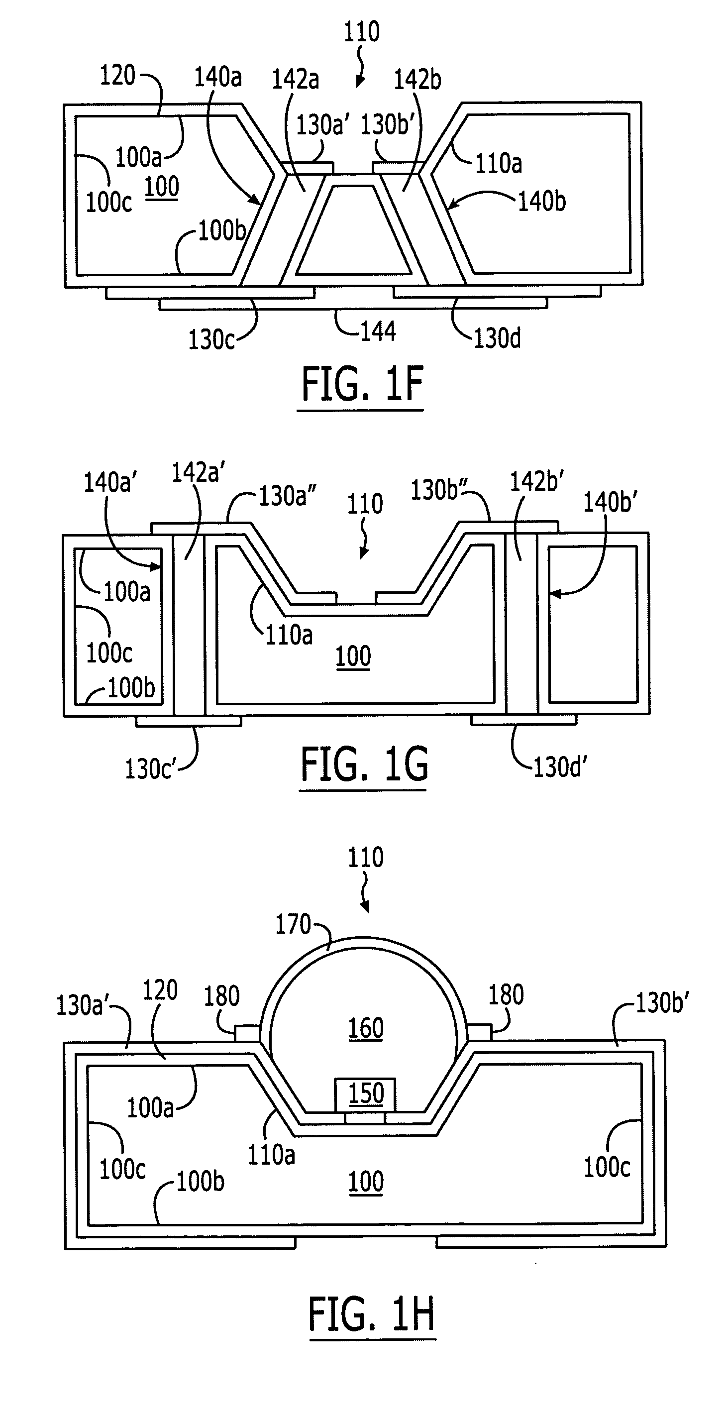 Solid metal block mounting substrates for semiconductor light emitting devices, and oxidizing methods for fabricating same