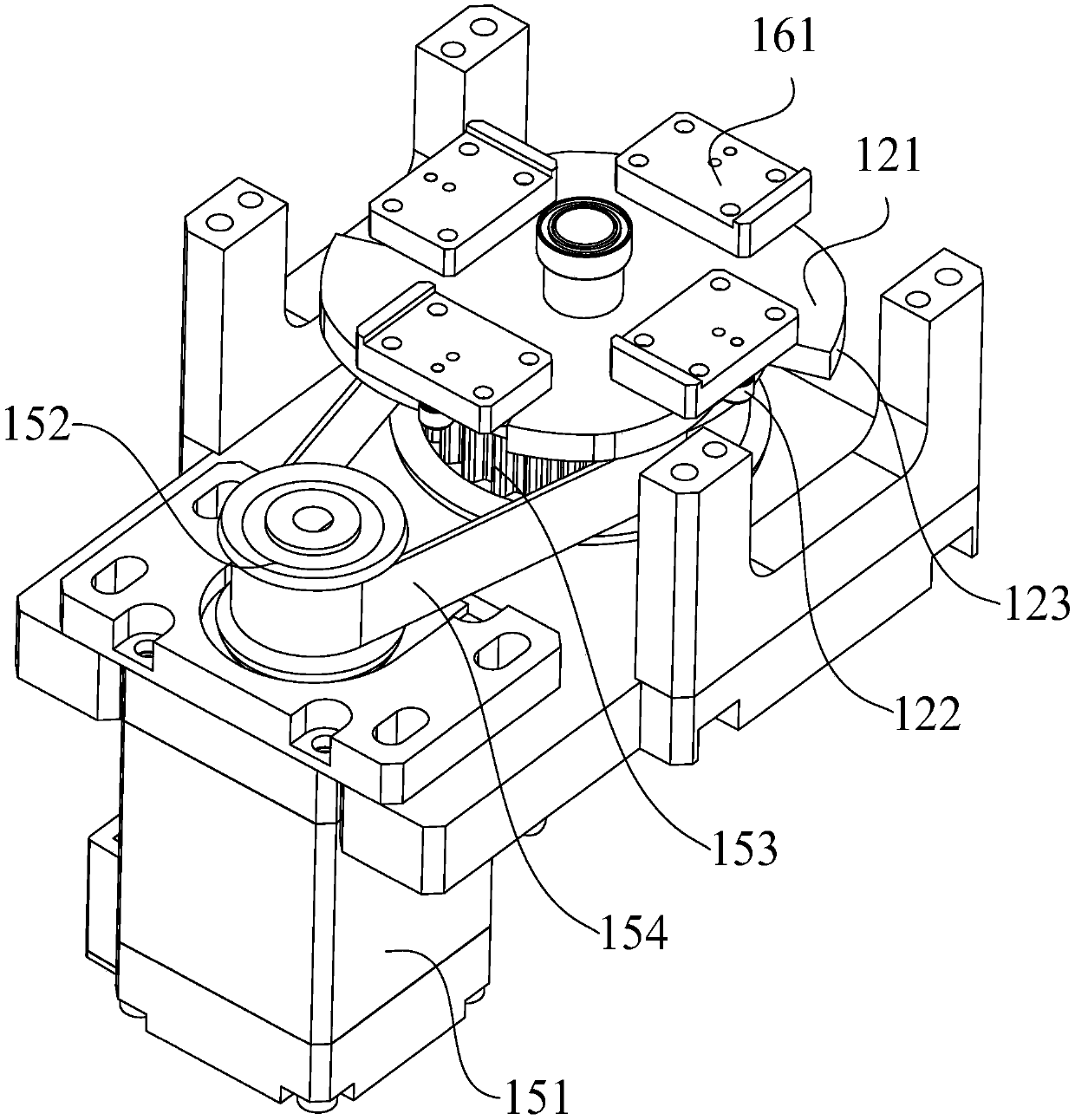 Central locating mechanism and device