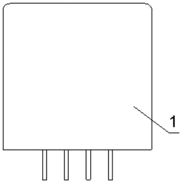 Small sealing release delay relay with long delay time