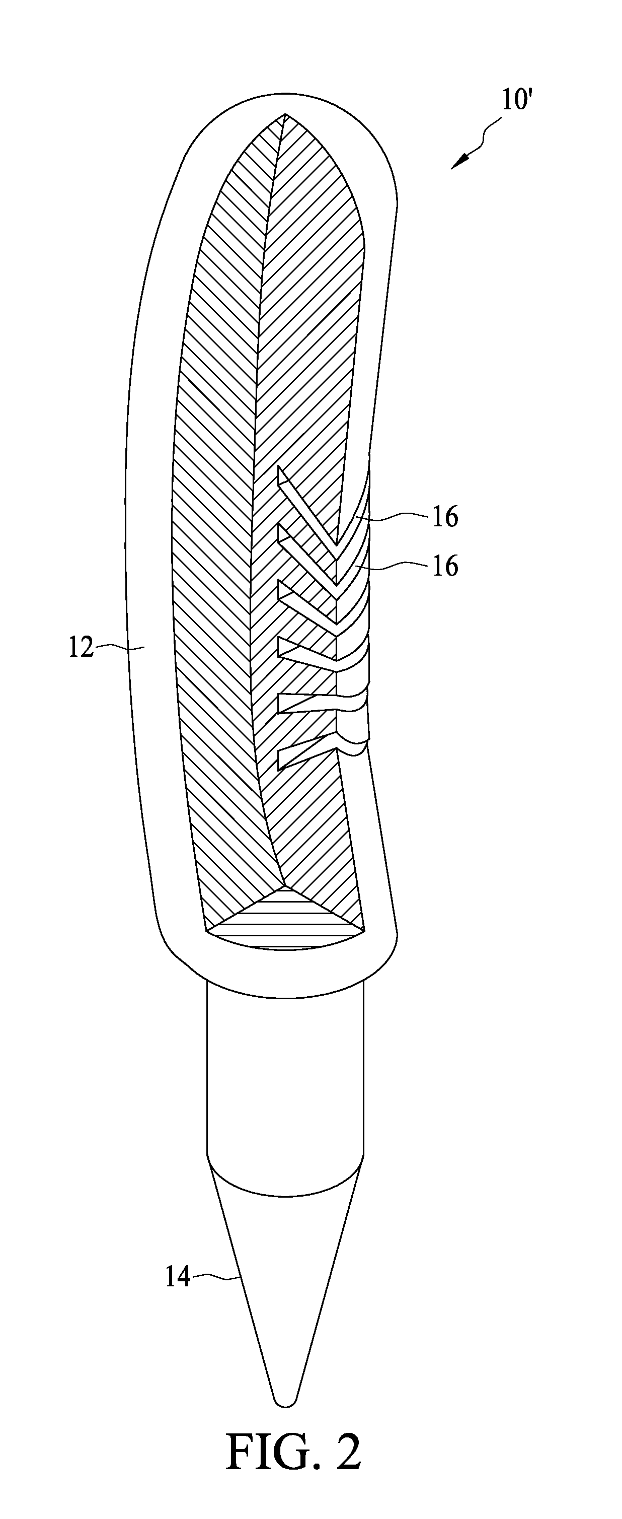 Probe and probe card for integrated circuit devices using the same