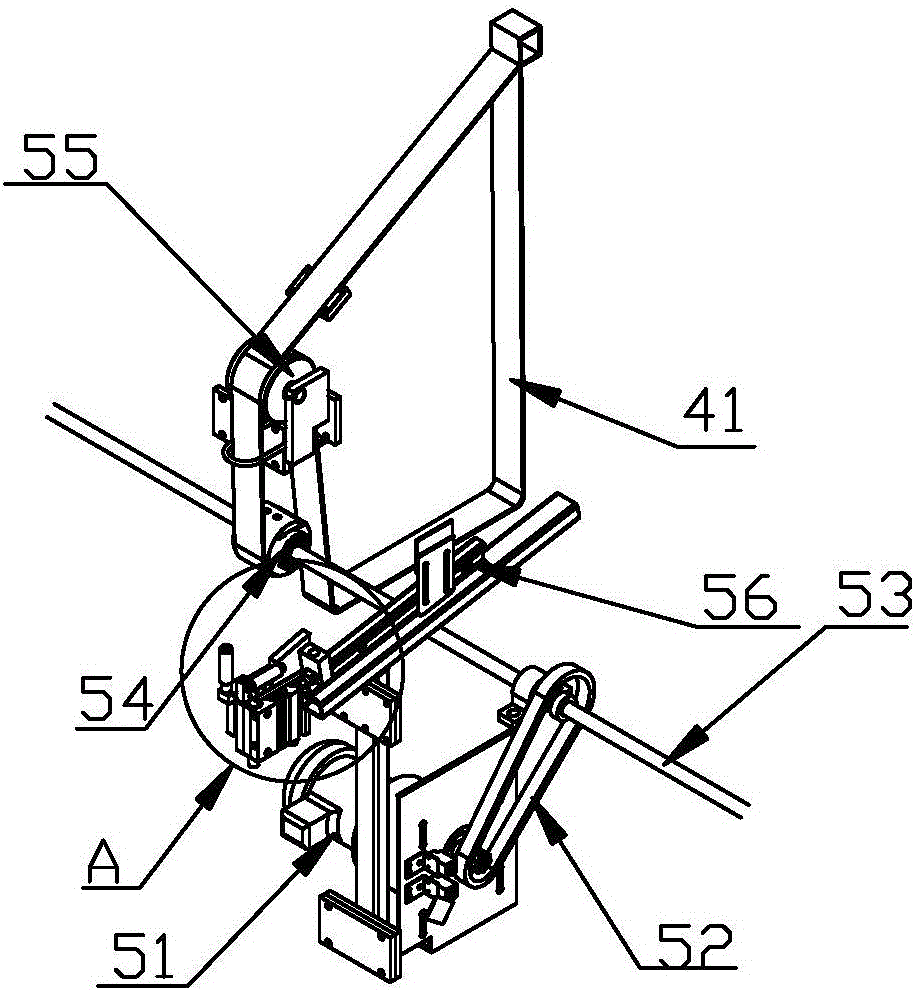 Fully automatic pipe material saw cutting machine