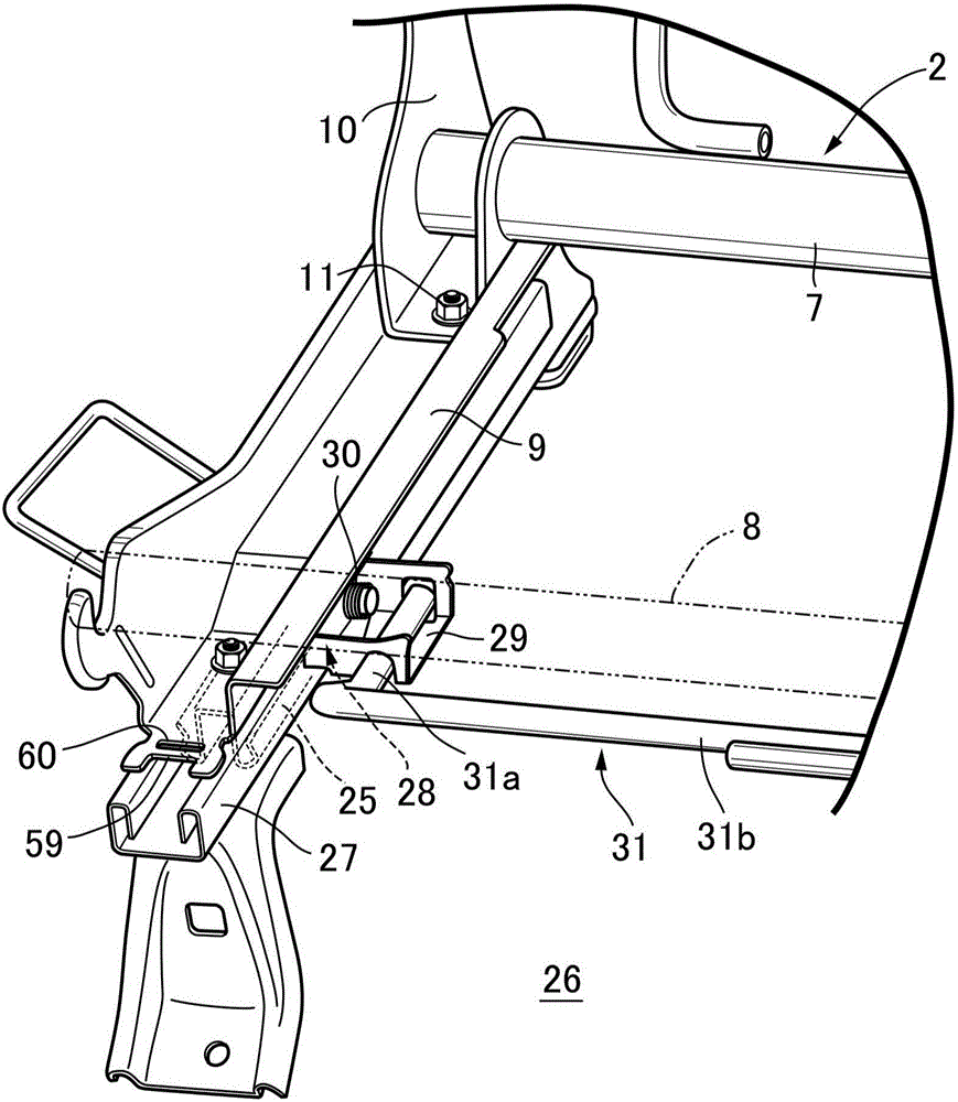 Frame structure of vehicle seat