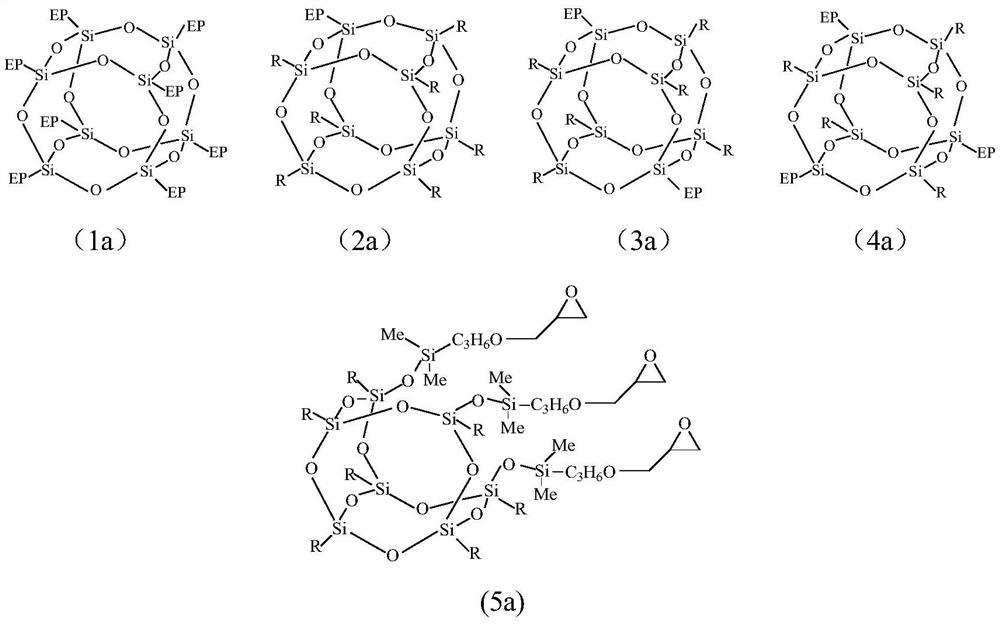 Paint and coating based on bridged dianhydride and POSS hybrid epoxy resin