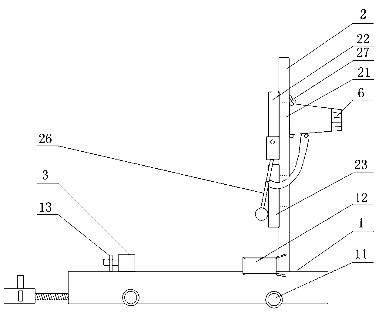 Multifunctional dolly for 10kV and 35kV dolly-type switch cabinet