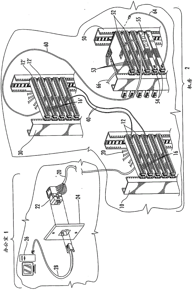 System and related wiring apparatus and method for automatically tracking wiring connections of network equipment using separate control channels