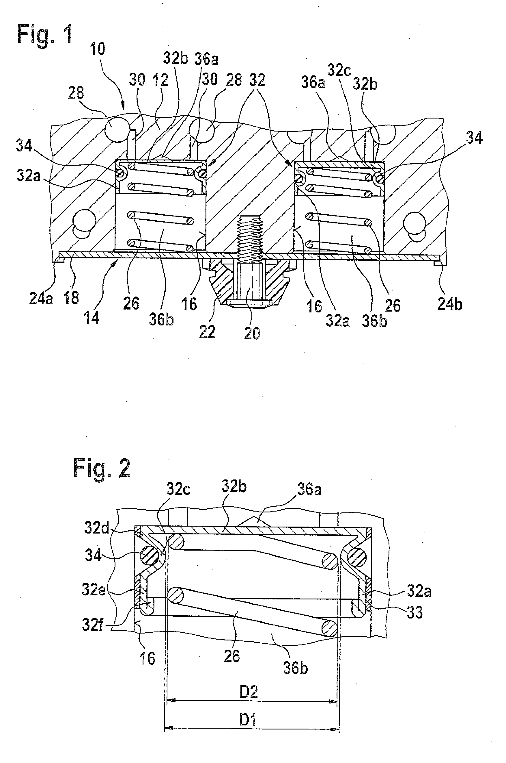 Pressure Fluid Reservoir, Reservoir Unit, and Method For Producing a Pressure Fluid Reservoir