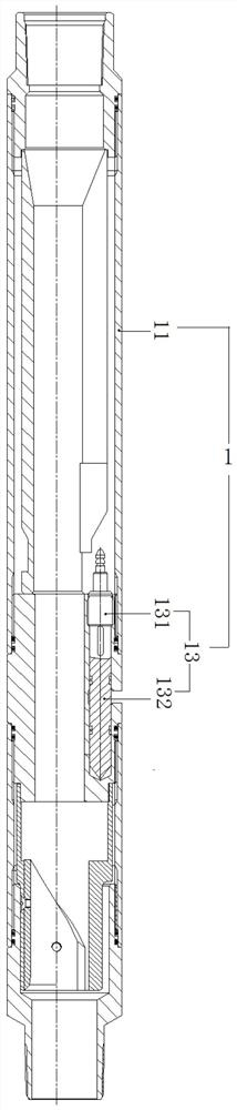 Corrosion monitoring device and pipe string for corrosion monitoring of water injection well