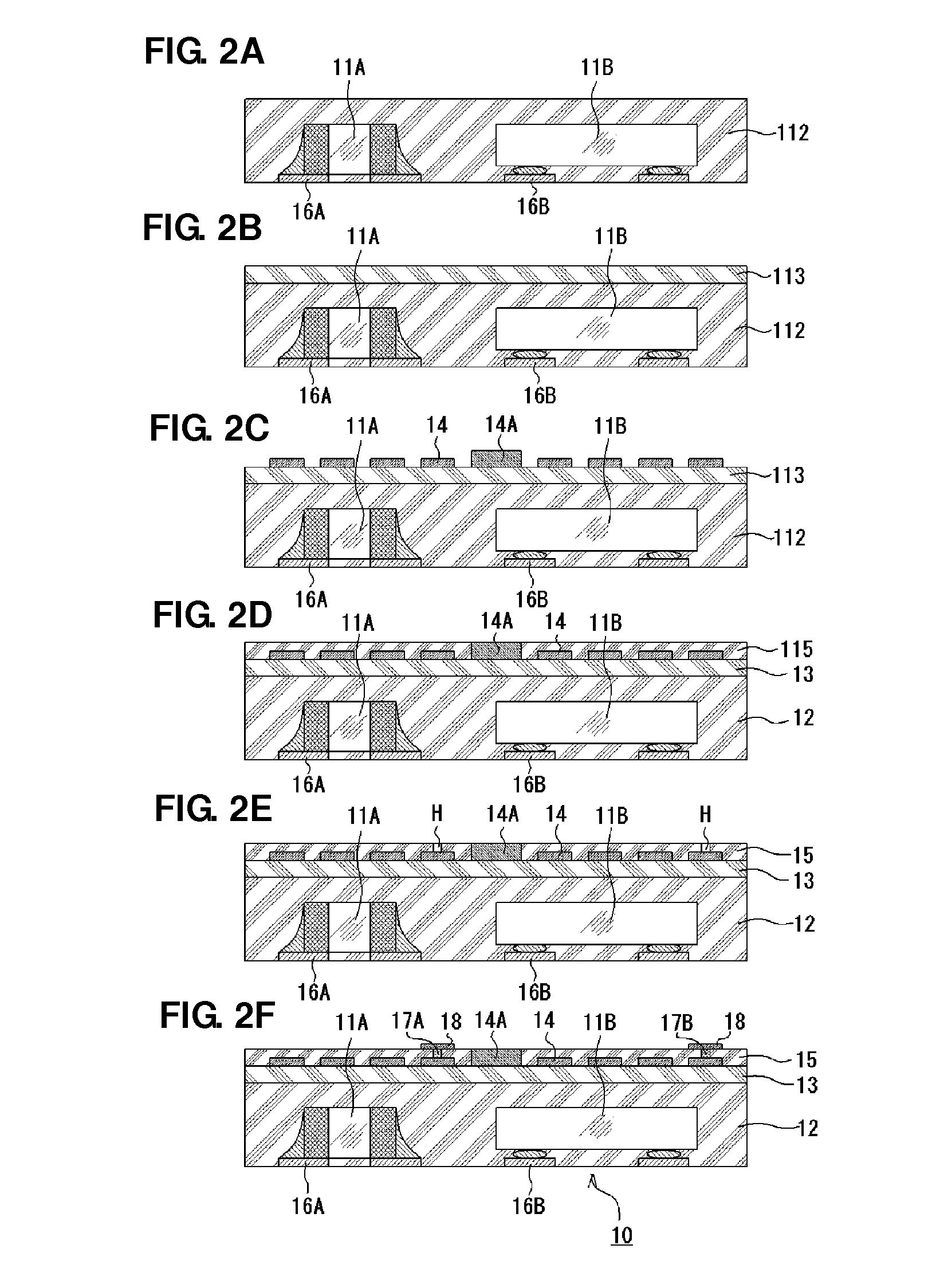 Method for manufacturing module with planar coil, and module with planar coil