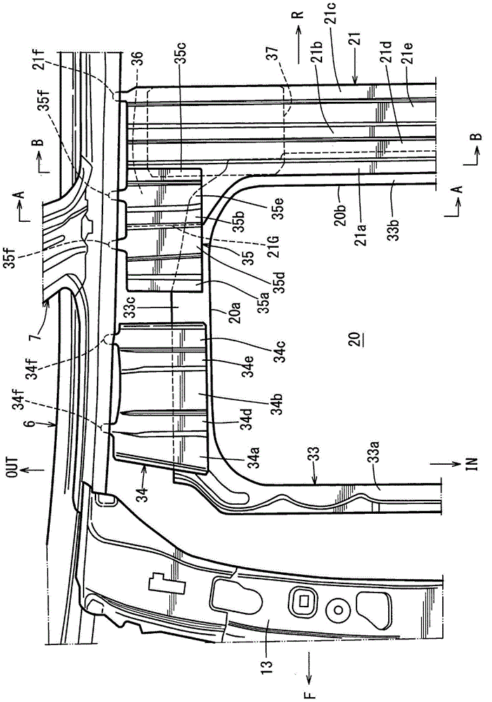 Upper vehicle-body structure of automotive vehicle provided with sun roof