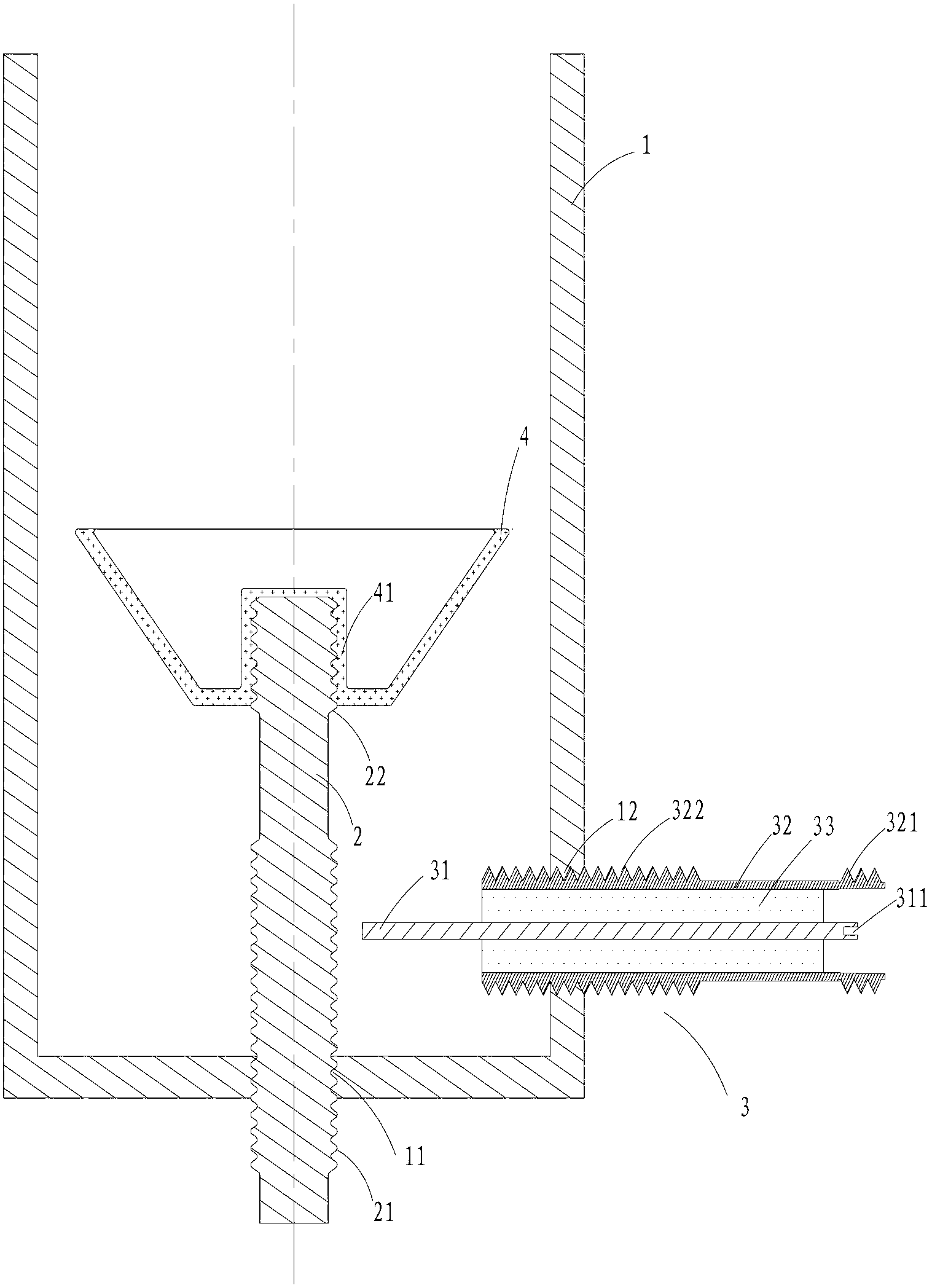 Adjustable-frequency resonance microwave reaction chamber with open top