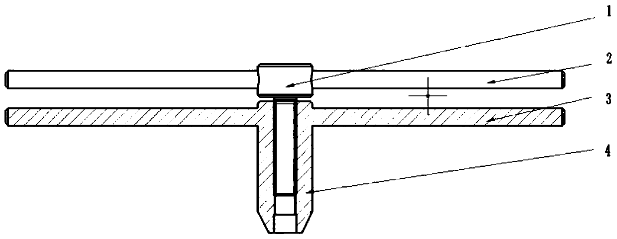 Device for rapidly assembling stud