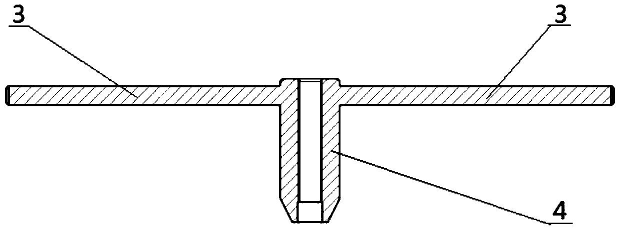 Device for rapidly assembling stud