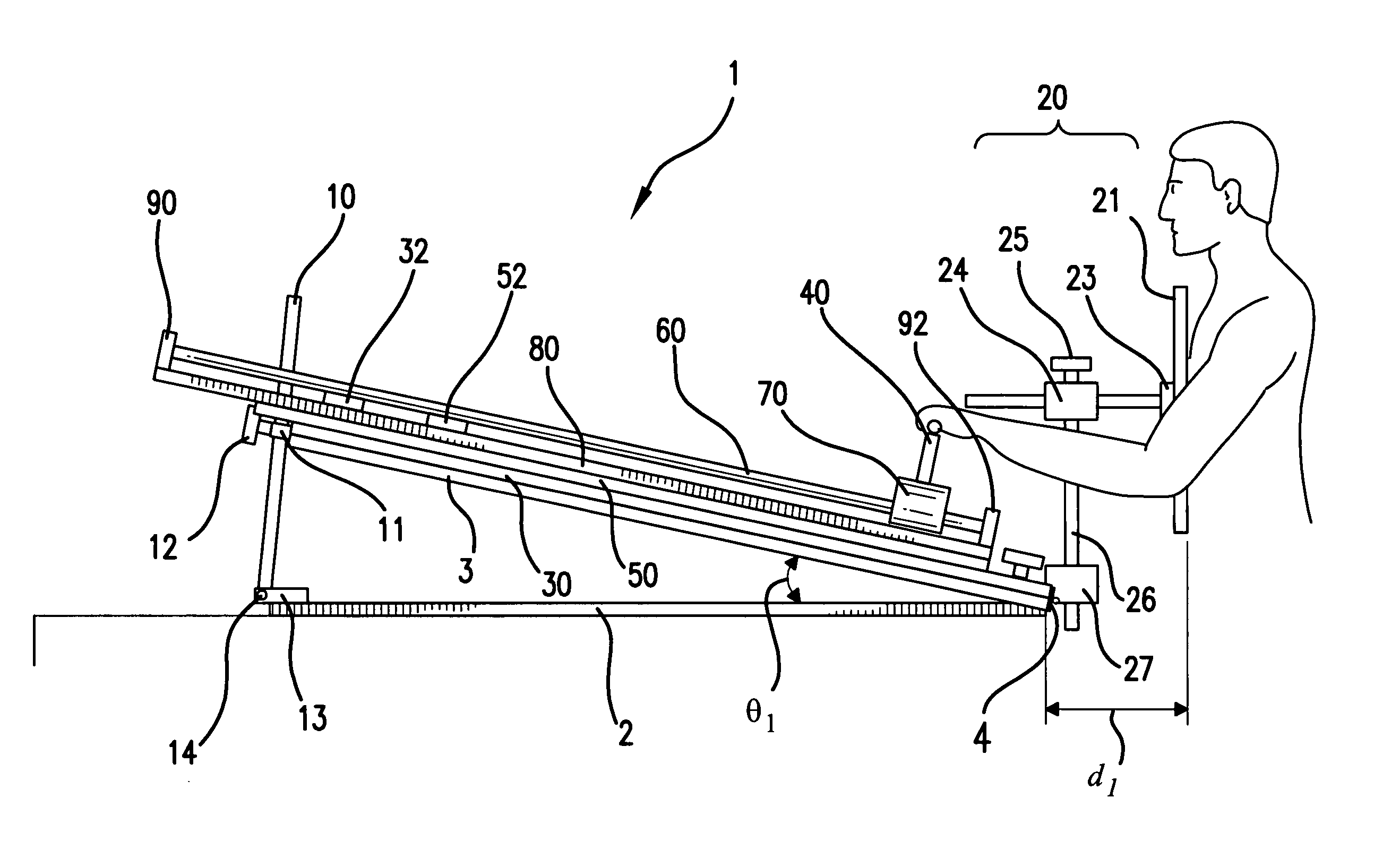 Bilateral arm trainer and method of use