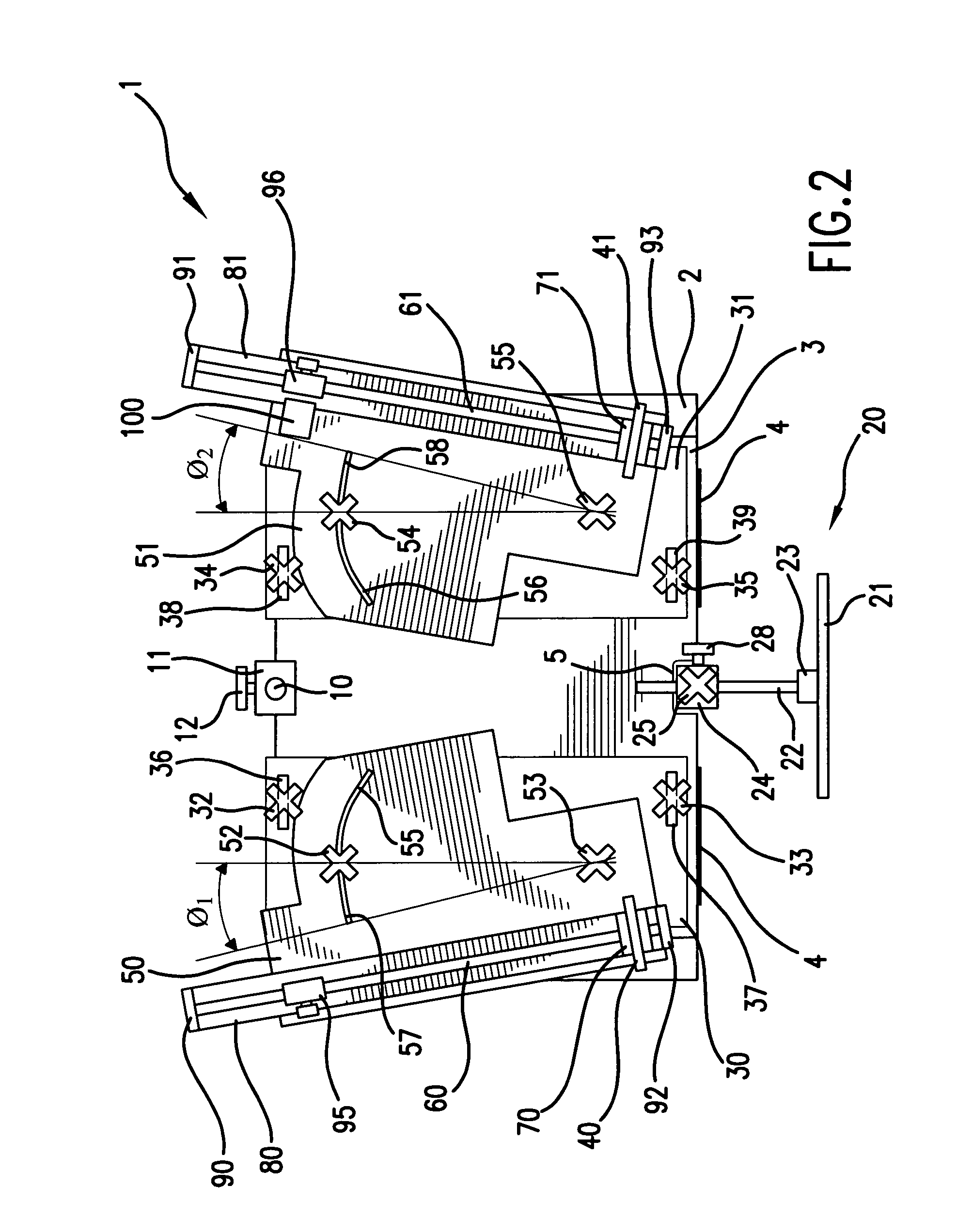 Bilateral arm trainer and method of use