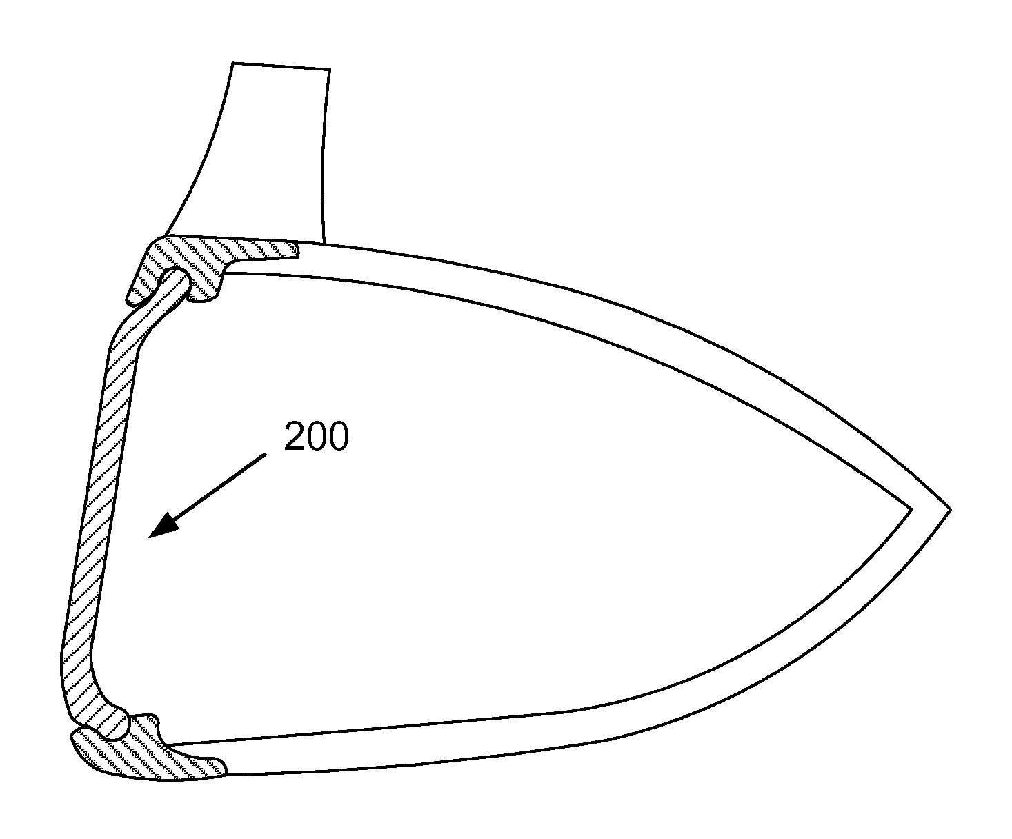 Golf club head comprising multiple materials