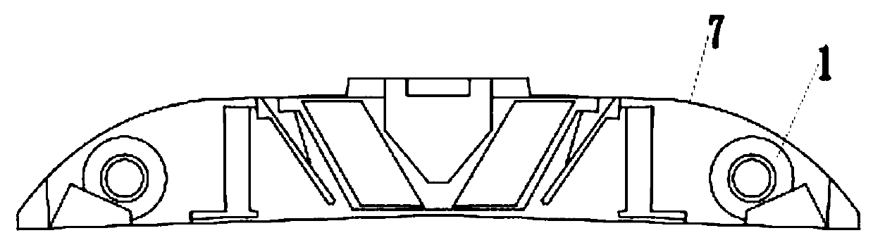 Evaporation fan for passenger car and passenger car air-conditioning system