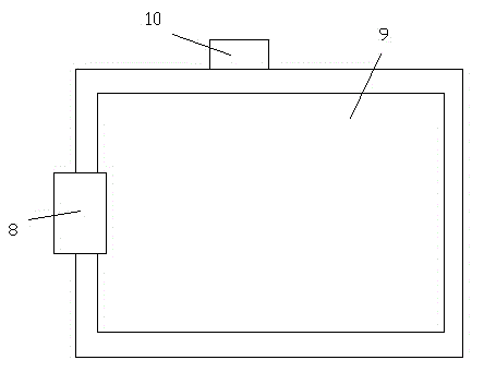 Circuit board plug-in component with alarm