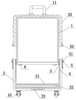 Multipurpose travel suitcase