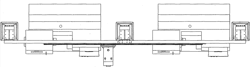 Robot-based automatic feeding and discharging system