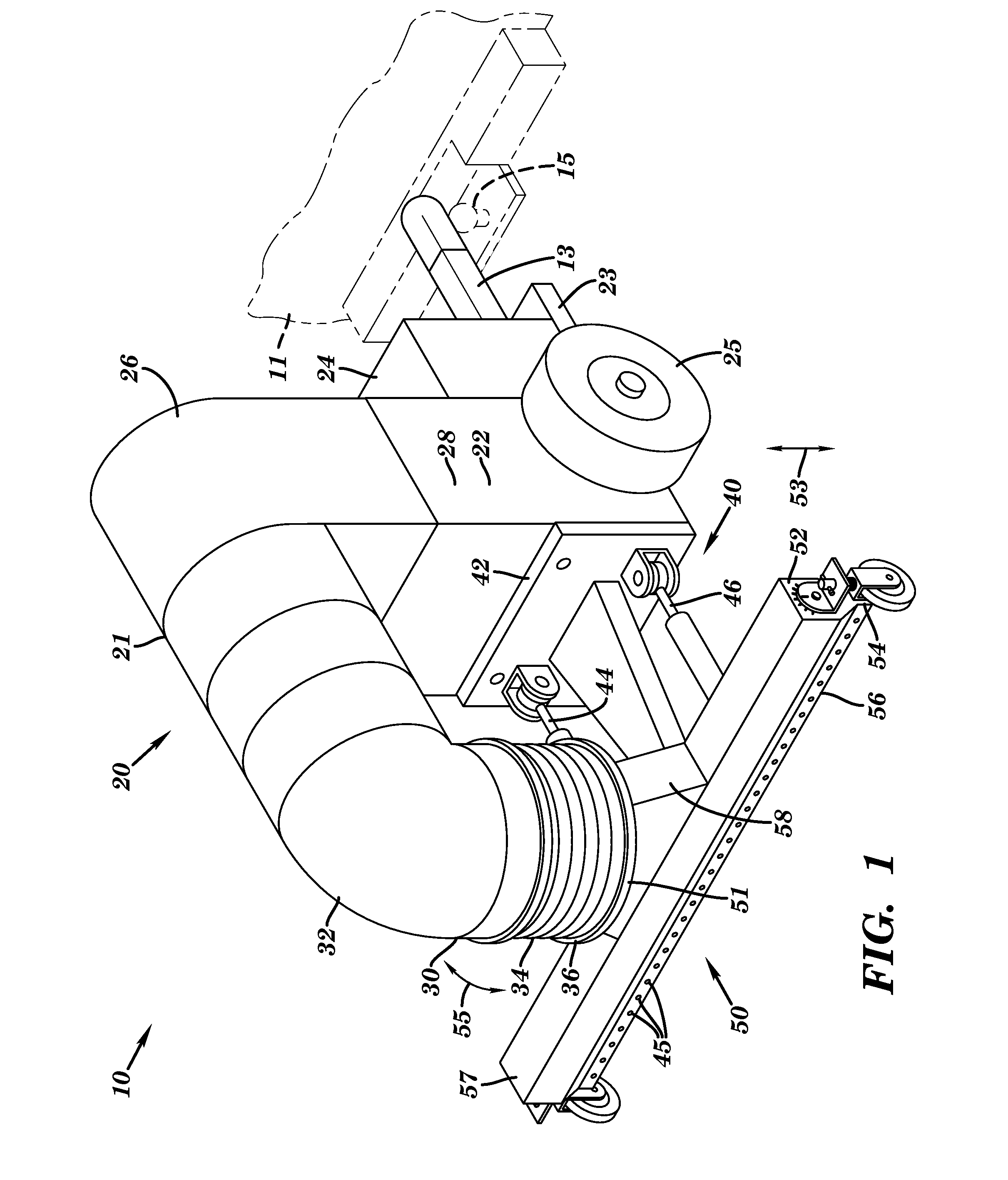 Portable System for Directing Pressurized Air Upon a Surface