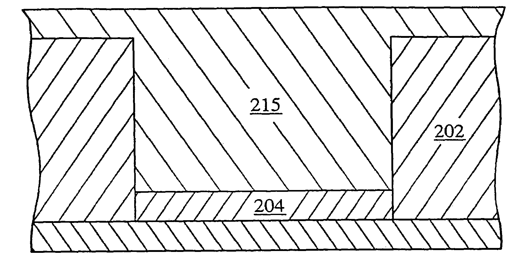 Staggered in-situ deposition and etching of a dielectric layer for HDP CVD