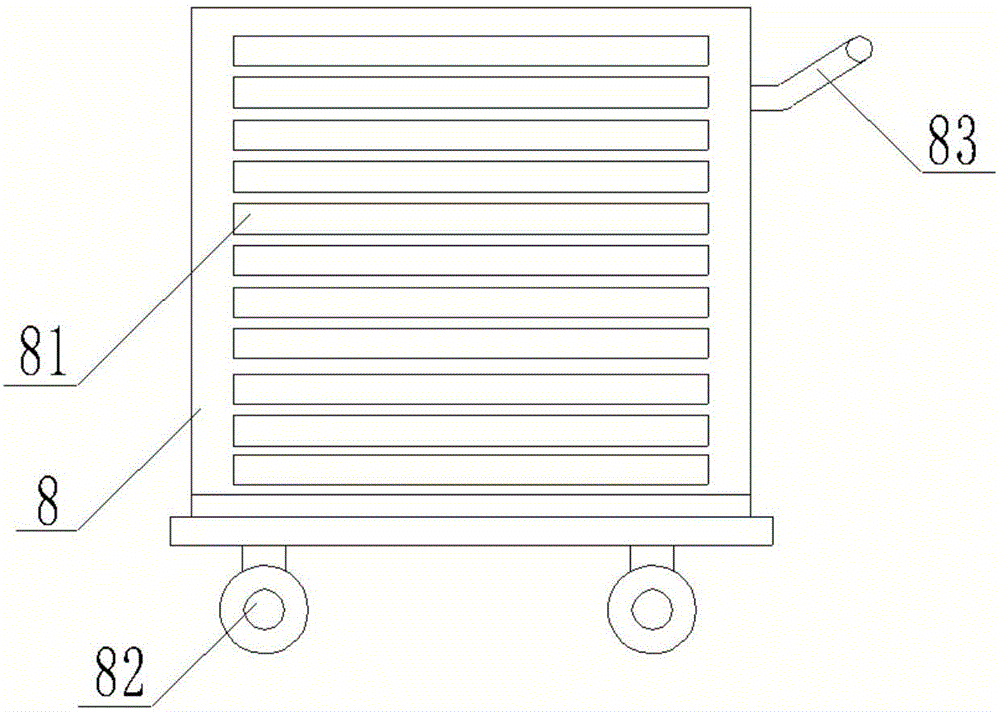 Air energy low-temperature drying machine for drying cordyceps militaris