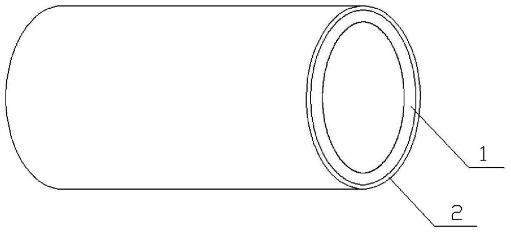 A preparation method and application of an inorganic modified membrane based on in-situ reduction