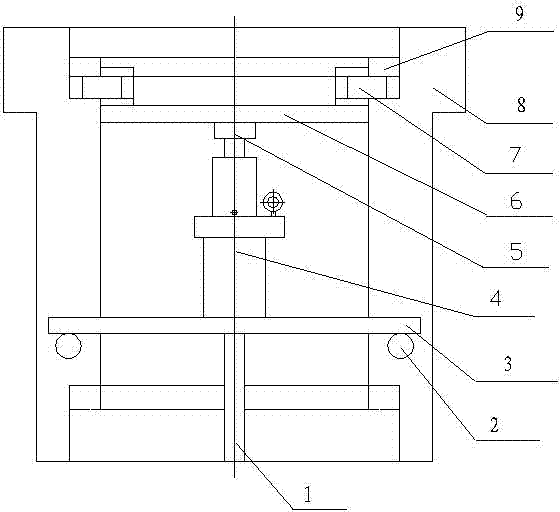 Bearing disk for detaching axel-hung box bearings of locomotive