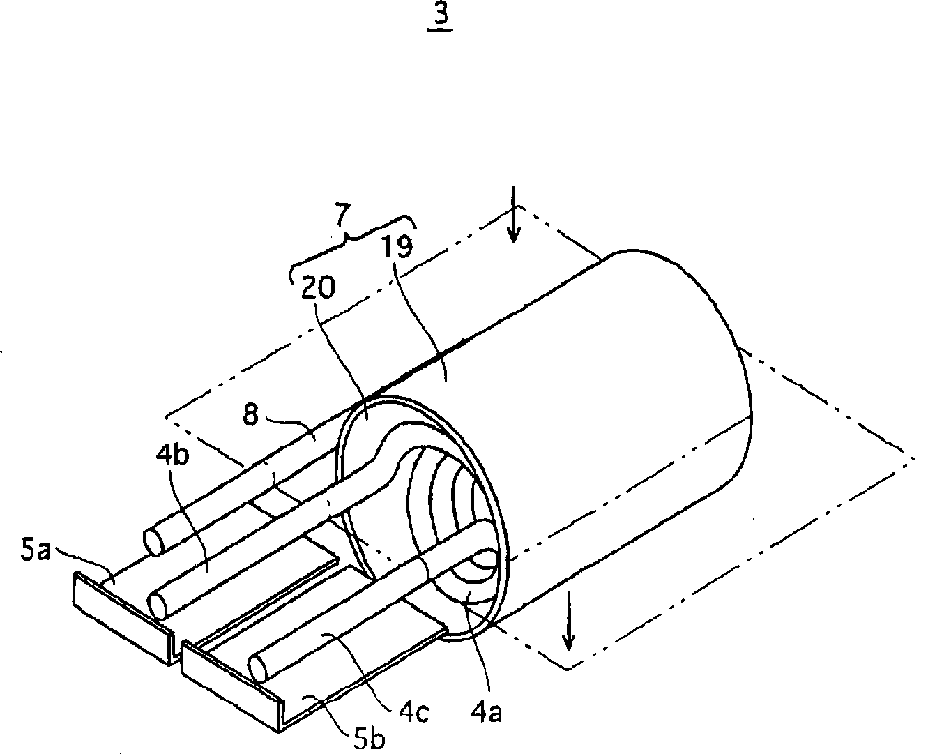 Hot cathode fluorescent lamp