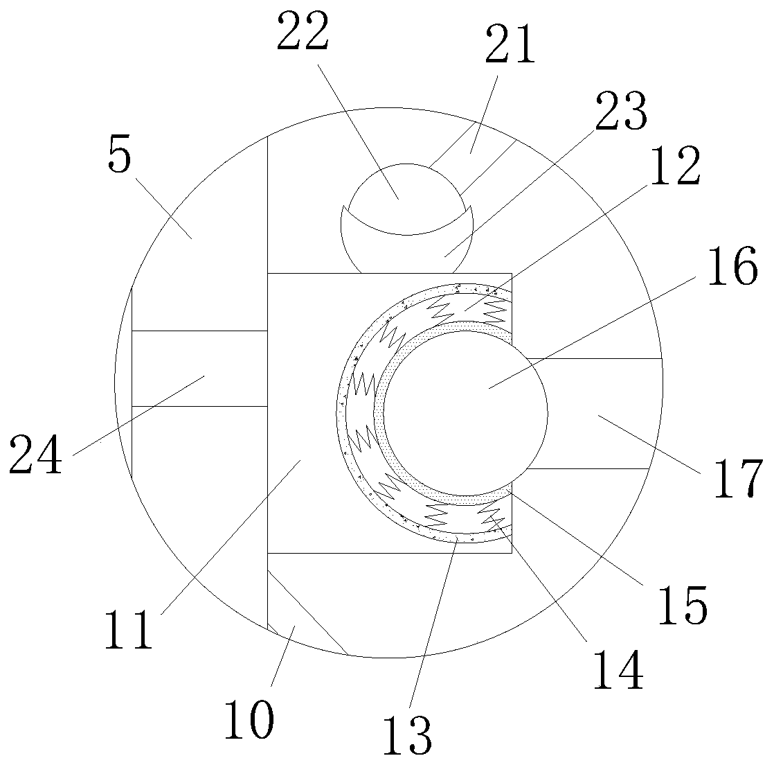 Mounting bracket for high-voltage surge arrester