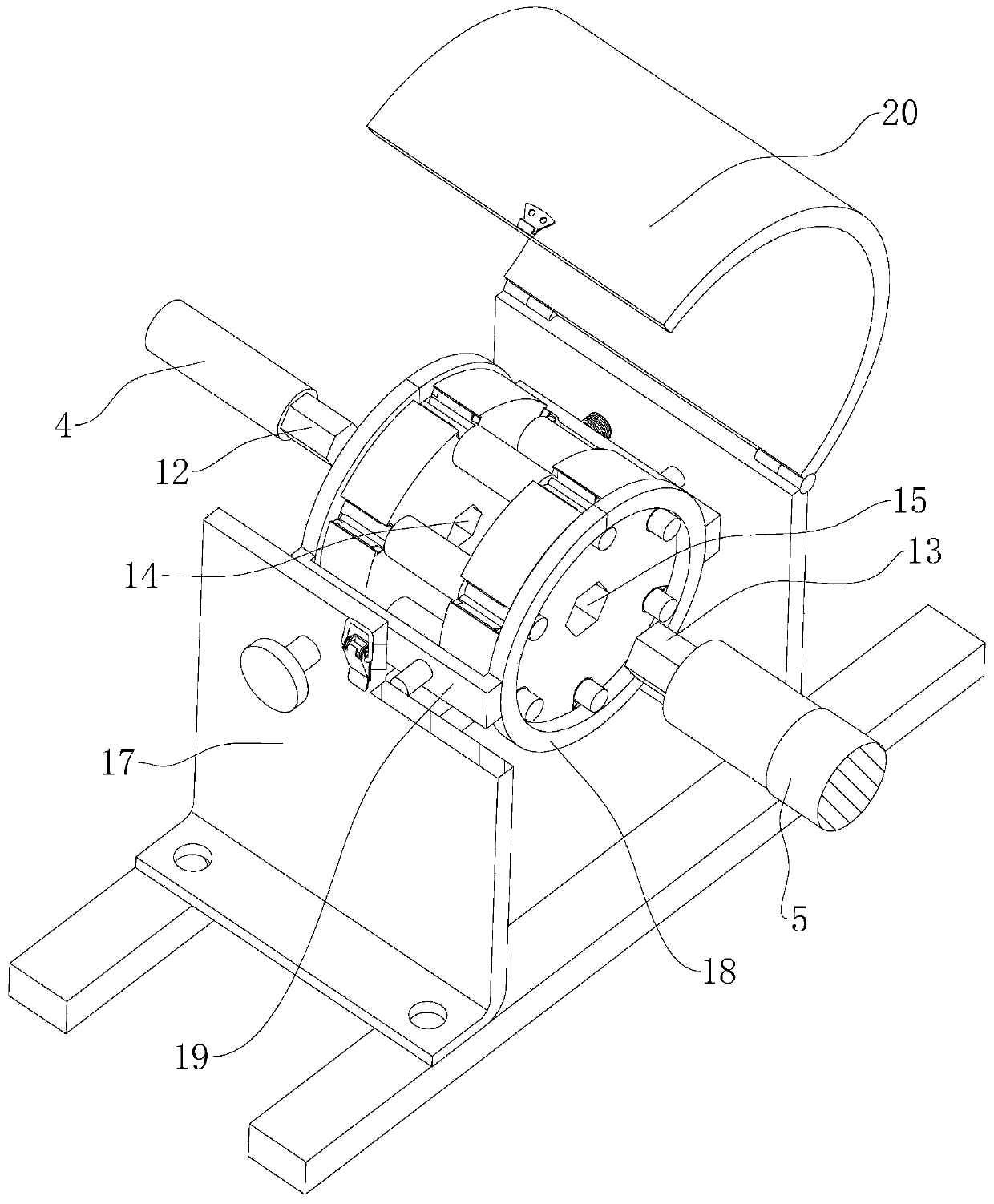 Strong drainage pump for soft foundation treatment