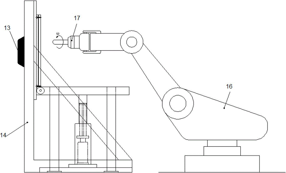 Plate material multi-point-die pre-drawing progressive compound forming method and plate material multi-point-die pre-drawing progressive compound forming device