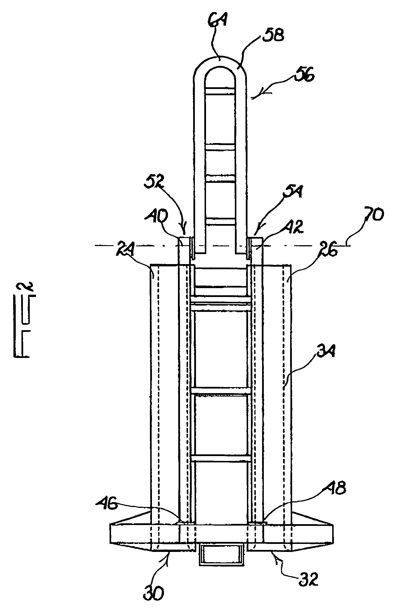 Apparatus for use with coiled barrier material