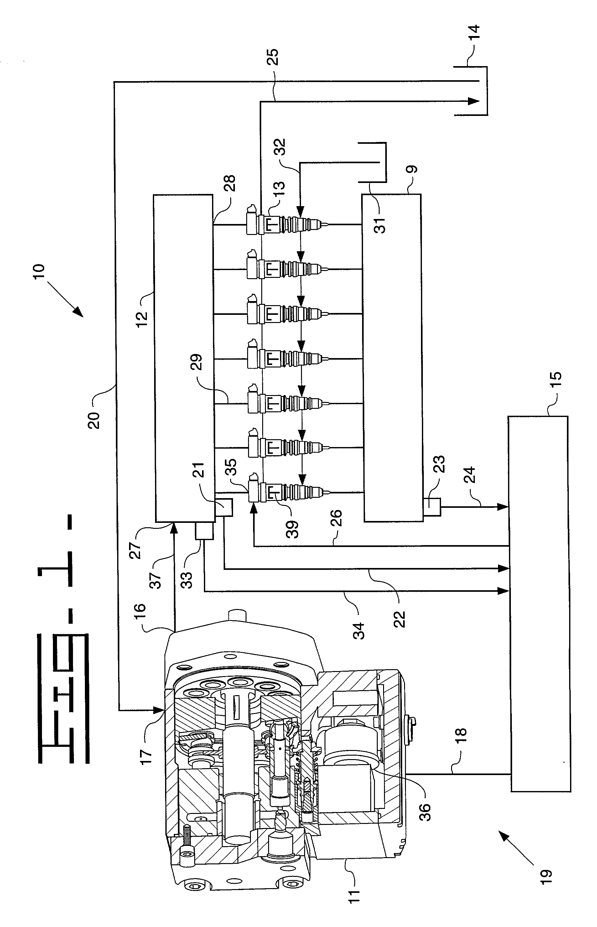 Rail pressure sampling before fuel injection events