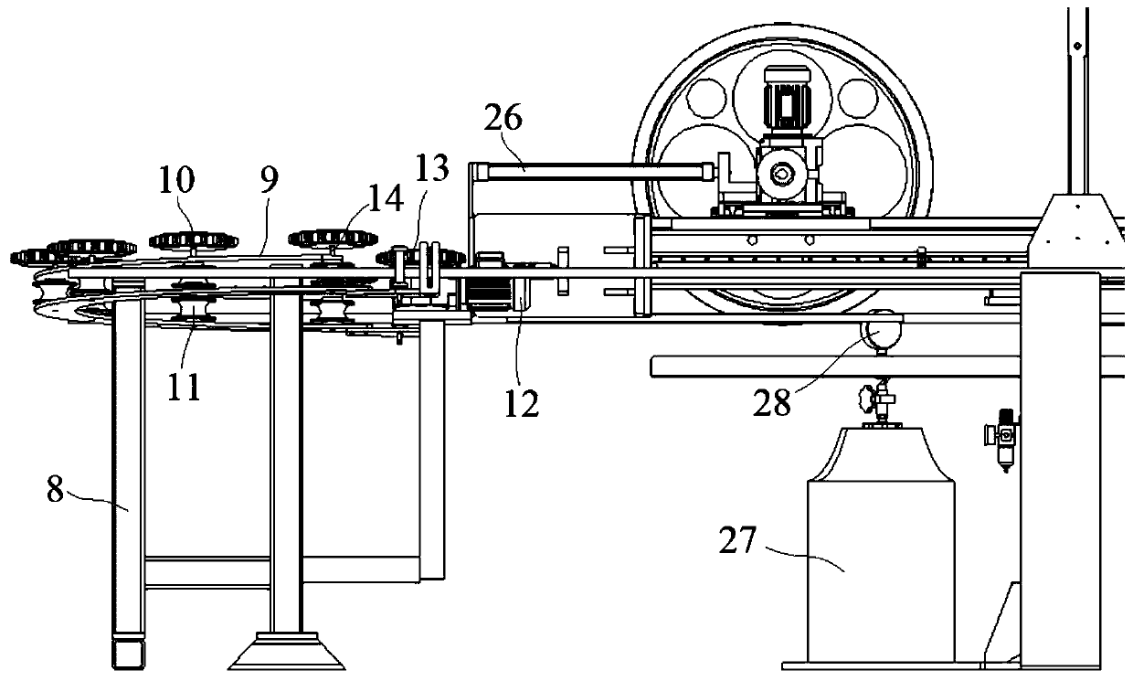 Constant tension cable storage system for optical fiber cable processing