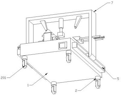 Electric power iron tower angle steel delivery detection equipment