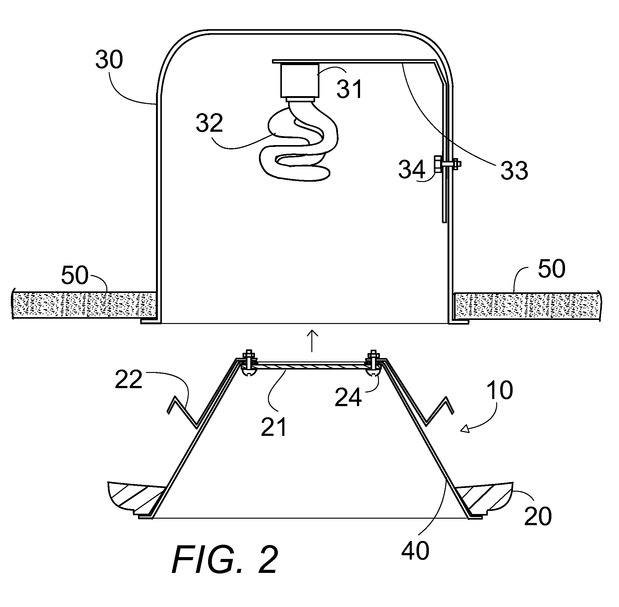 Tinted lens assembly for recessed compact fluorescent lights