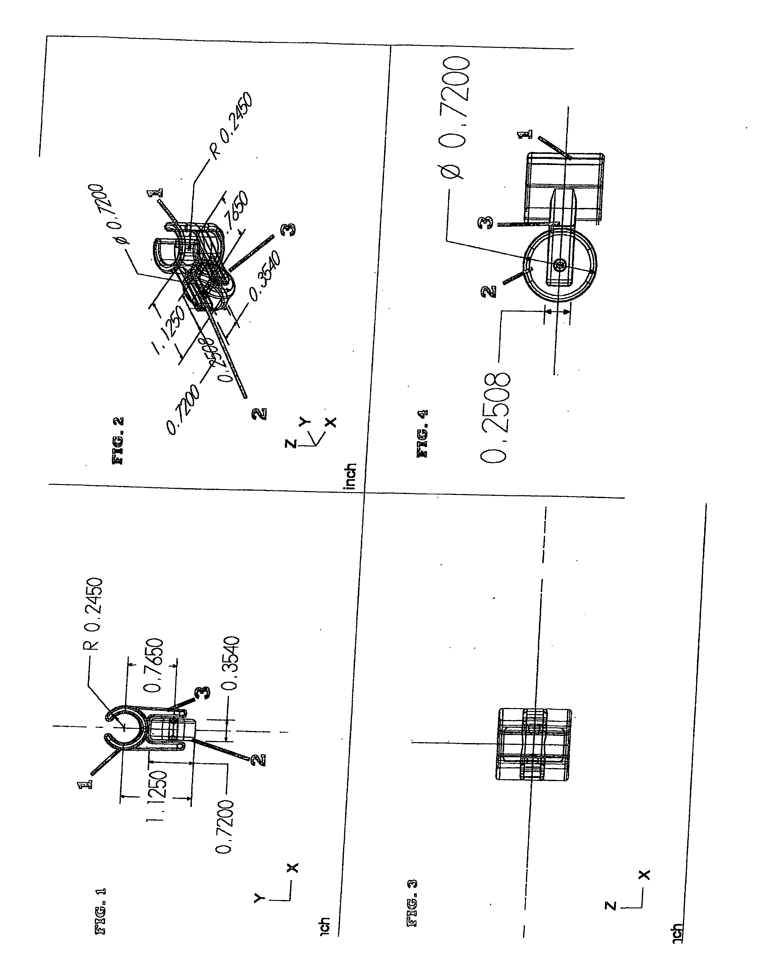 Clip/fastener with wheel, ball bearing, or roller device or apparatus: Junior shark guiding wheel