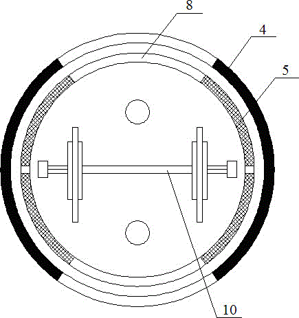 Surgical hand disinfection device