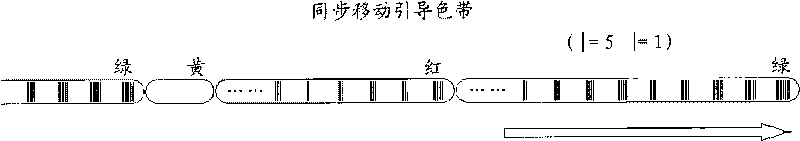 Method for guiding vehicles at road intersection