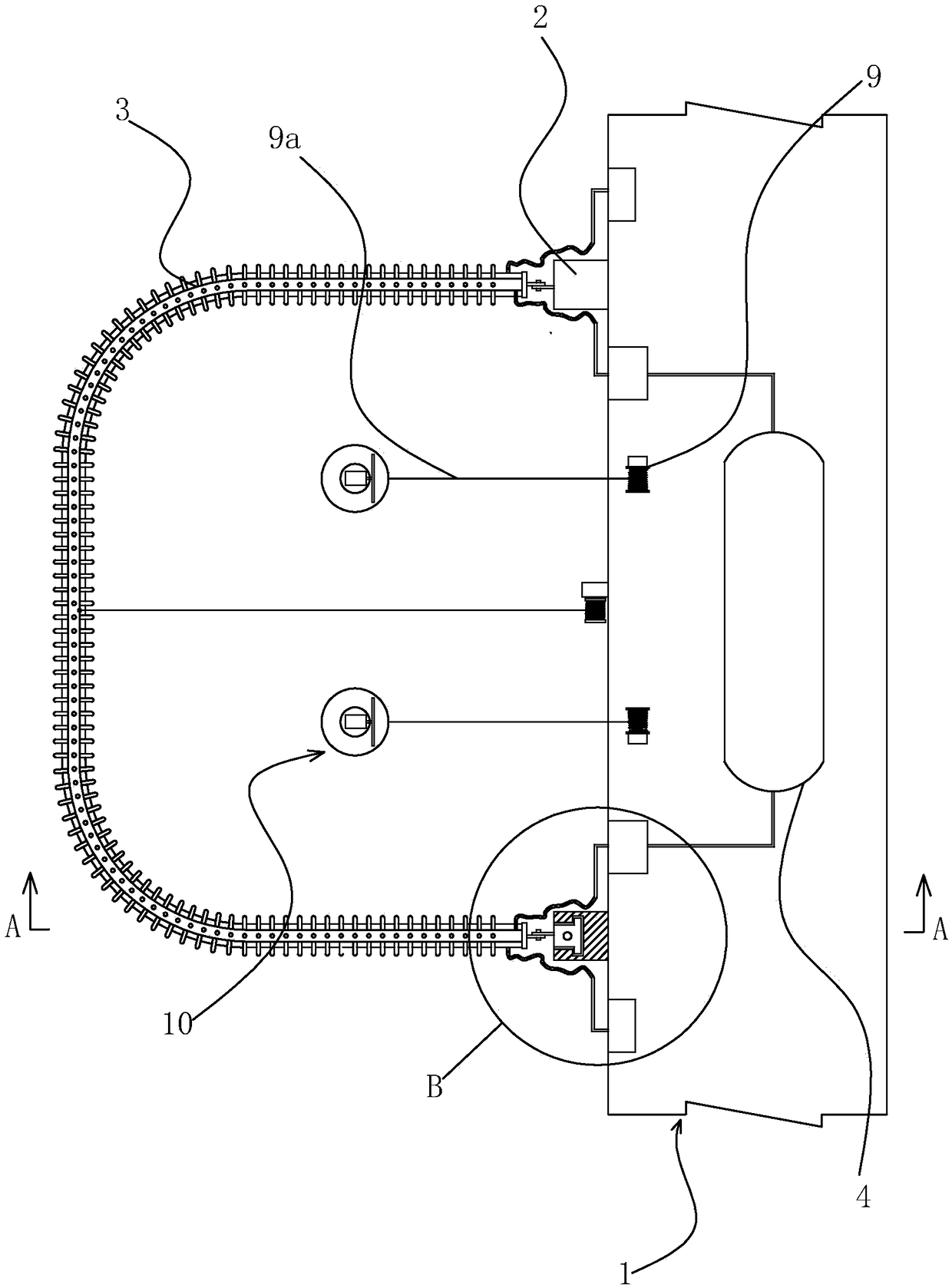 Wharf with oil enclosing and recycling functions